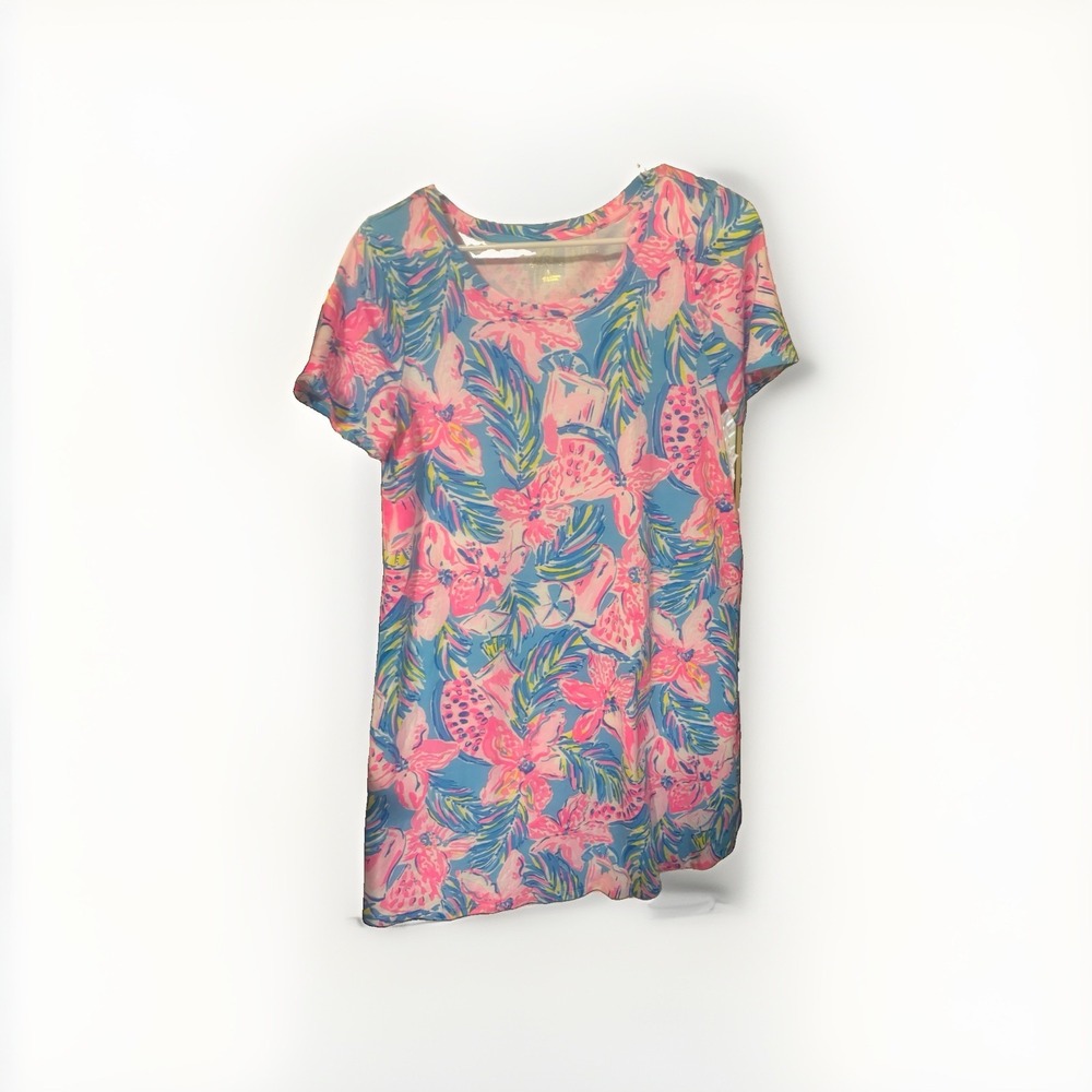 Lilly Pulitzer Dress Swing Gimme The Juice Print Size Medium